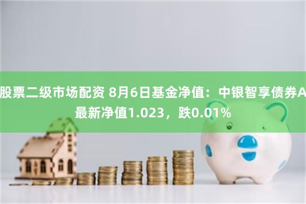 股票二级市场配资 8月6日基金净值：中银智享债券A最新净值1.023，跌0.01%