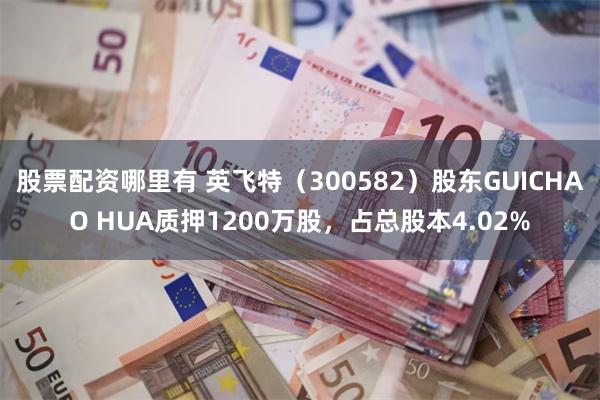 股票配资哪里有 英飞特（300582）股东GUICHAO HUA质押1200万股，占总股本4.02%