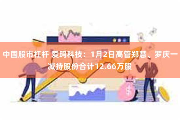 中国股市杠杆 爱玛科技：1月2日高管郑慧、罗庆一减持股份合计12.66万股